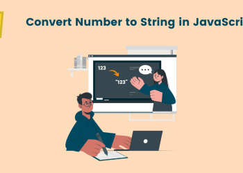 convert number to string iin javascript