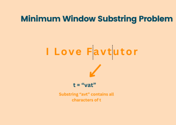 Minimum Window Substring Problem