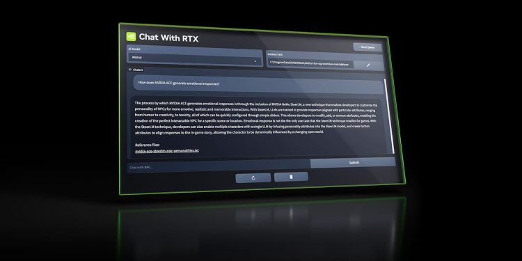 Chat with RTX by NVIDIA