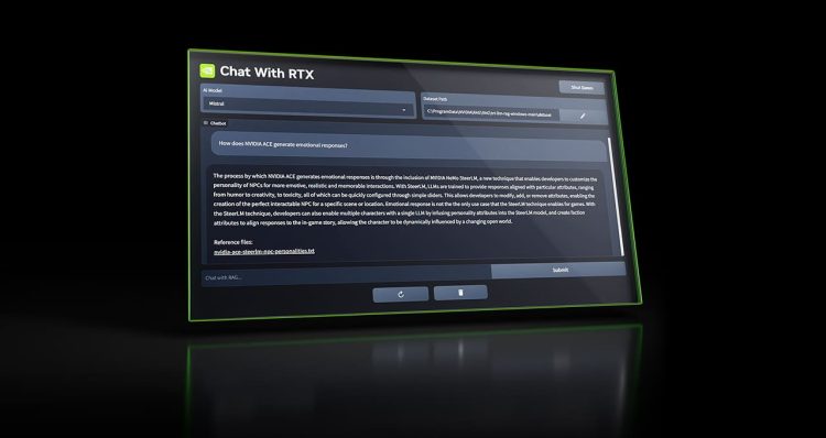 Chat with RTX by NVIDIA