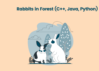 Rabbits in Forest problem