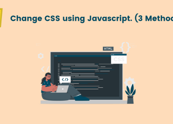 Change CSS using Javascript
