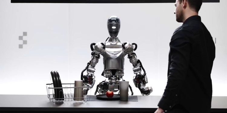 OpenAI Figure 01 Robot Video Demo for Speech