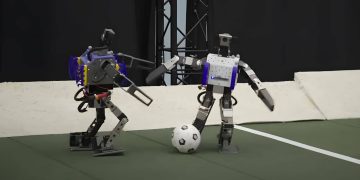Google Deepmind AI Soccer Research