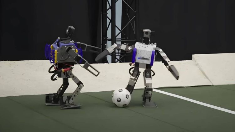 Google Deepmind AI Soccer Research