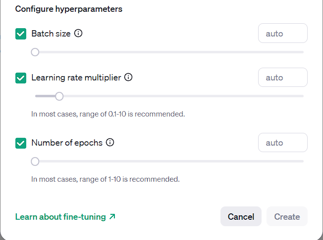 hyperparameters 