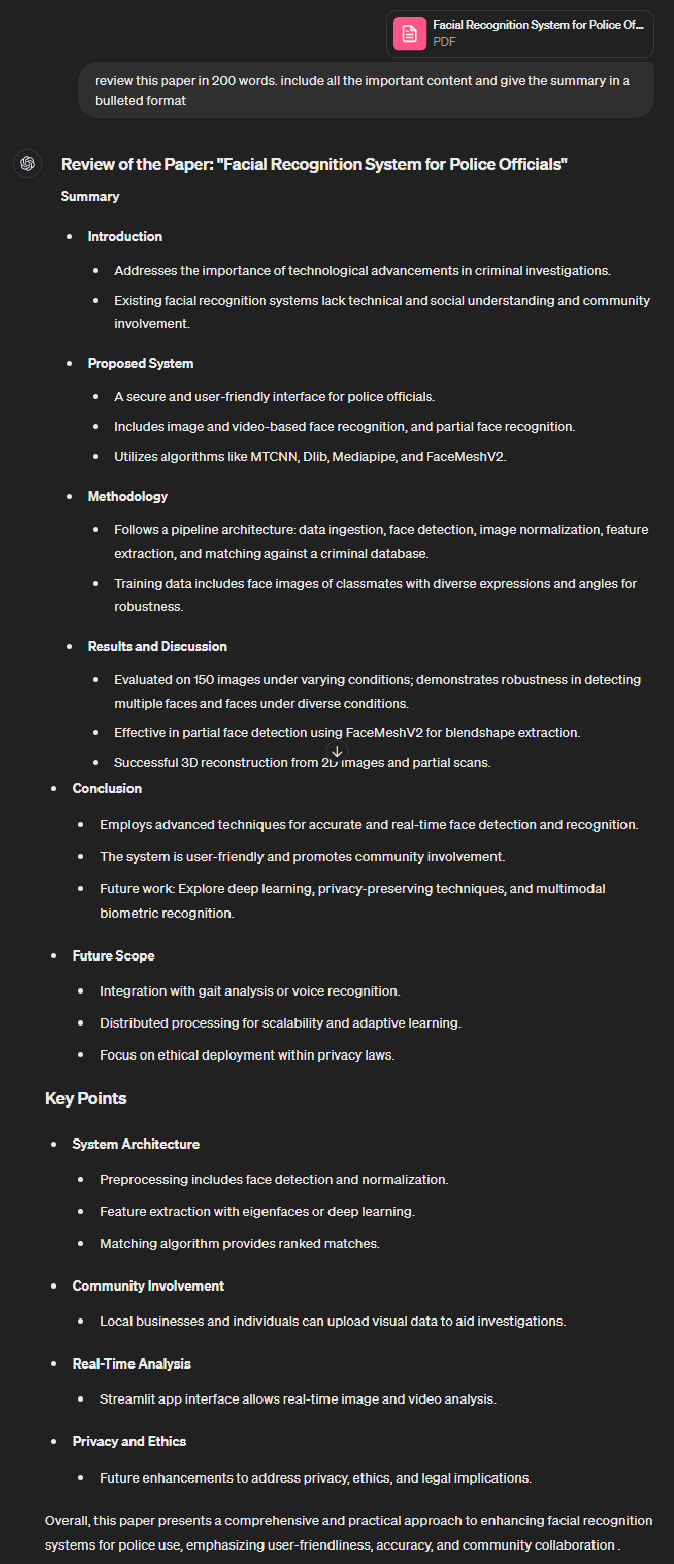 GPT-4o test on Summarization