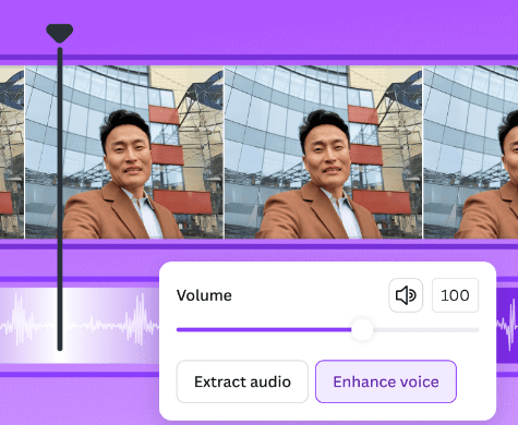 Canva Enhance Voice