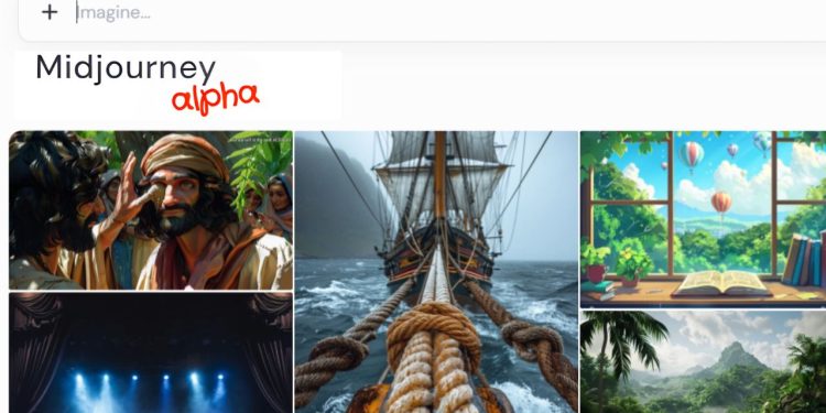 Midjourney Web Alpha
