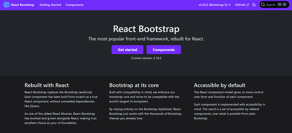 React Bootstrap