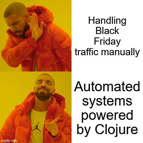 Automated systems powered by Clojure