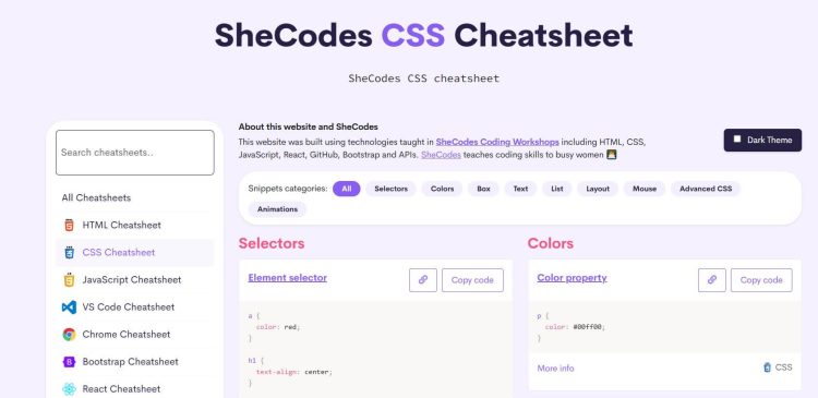 7 Cheatsheet Collections That Will Save You Hours as a Frontend Developer