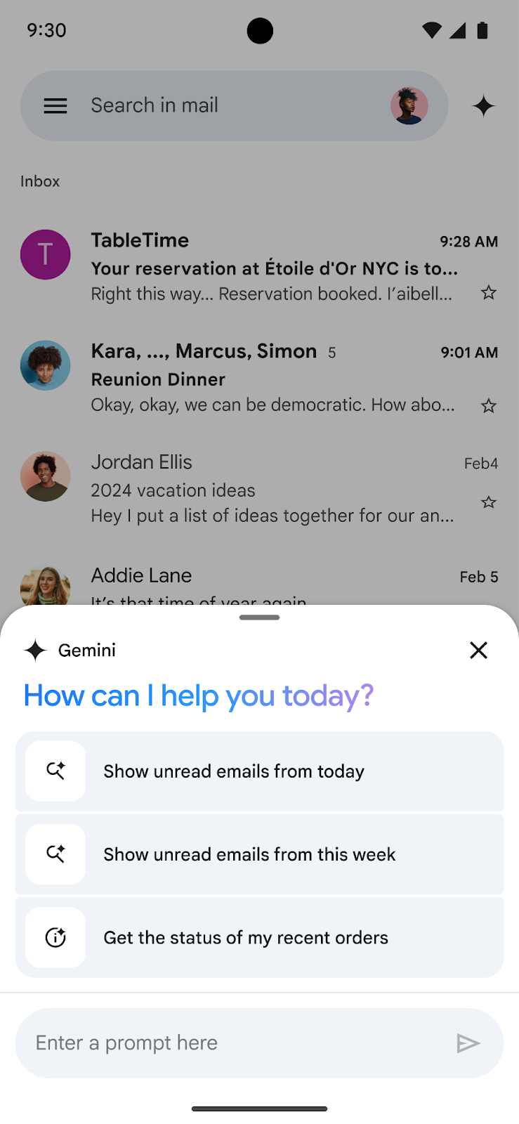 Gmail Q&A on Android