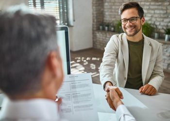 Candidate during Interview