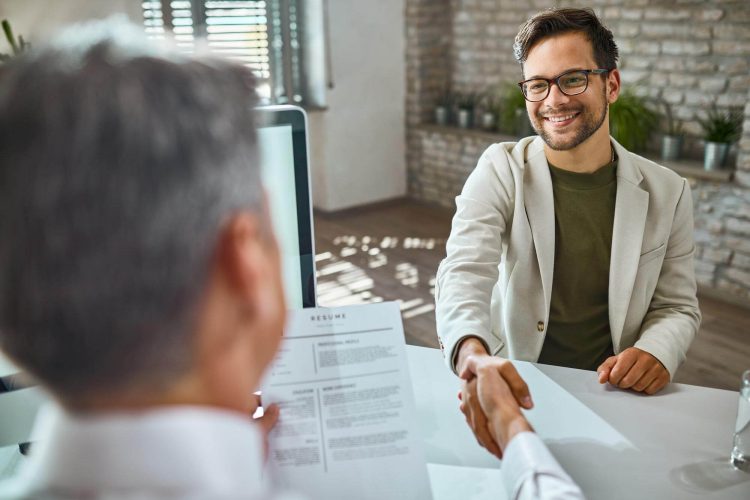 Candidate during Interview