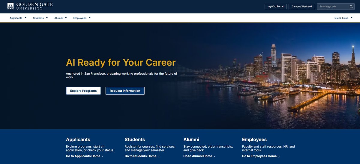 Golden Gate University MBA
