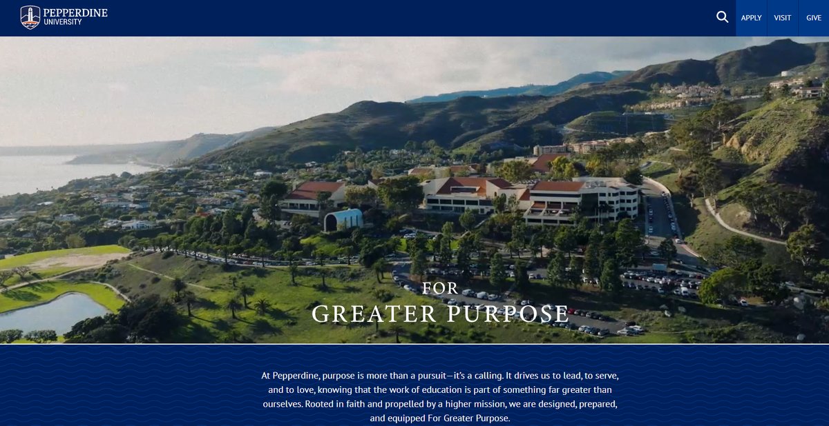 Pepperdine Graziadio online MBA