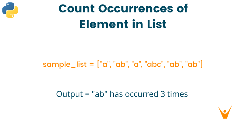 Count Occurrences Of Element In Python List | Favtutor