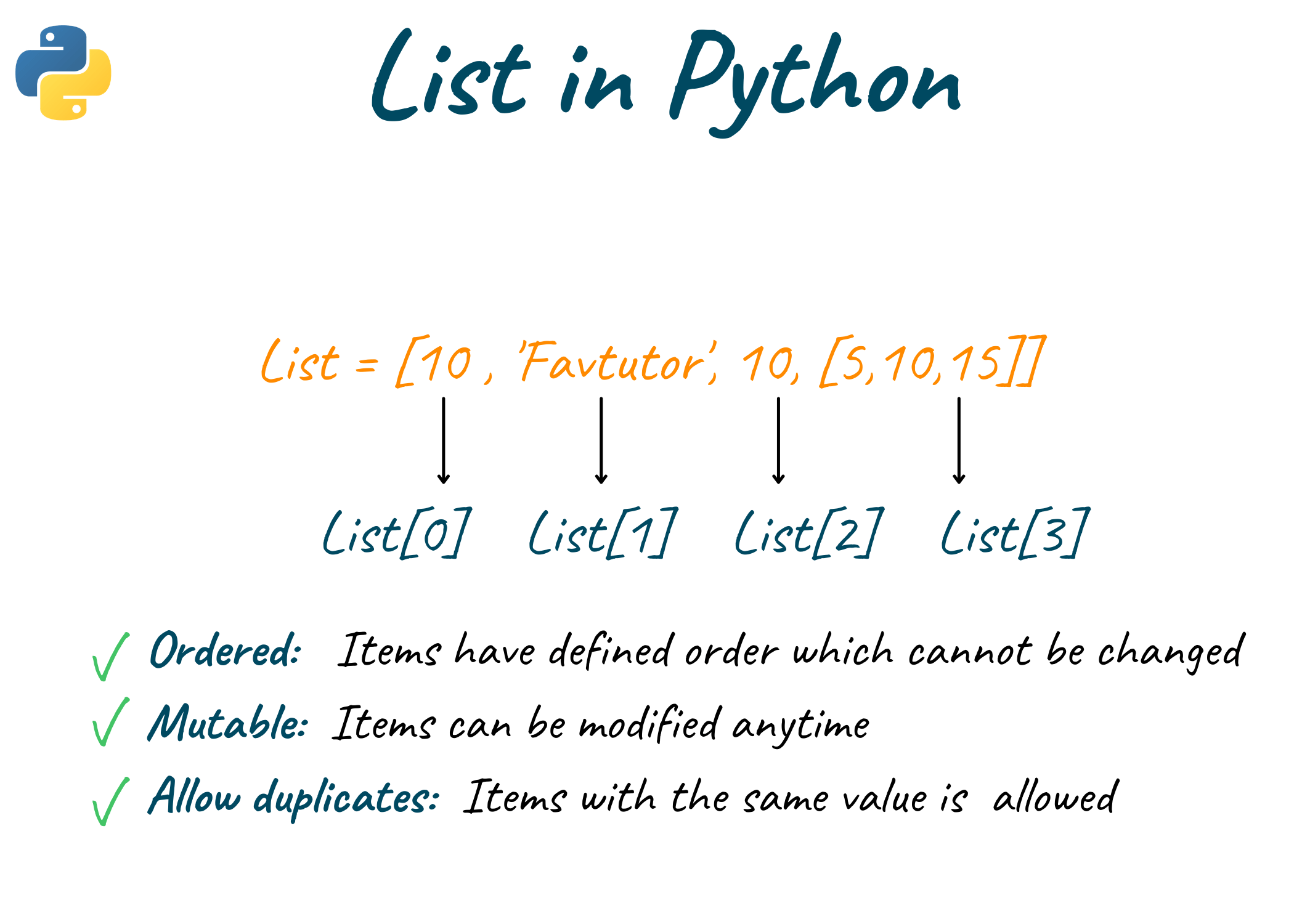 List in python