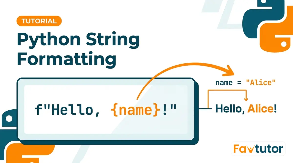 Python String Formatting with f-strings, format() and %